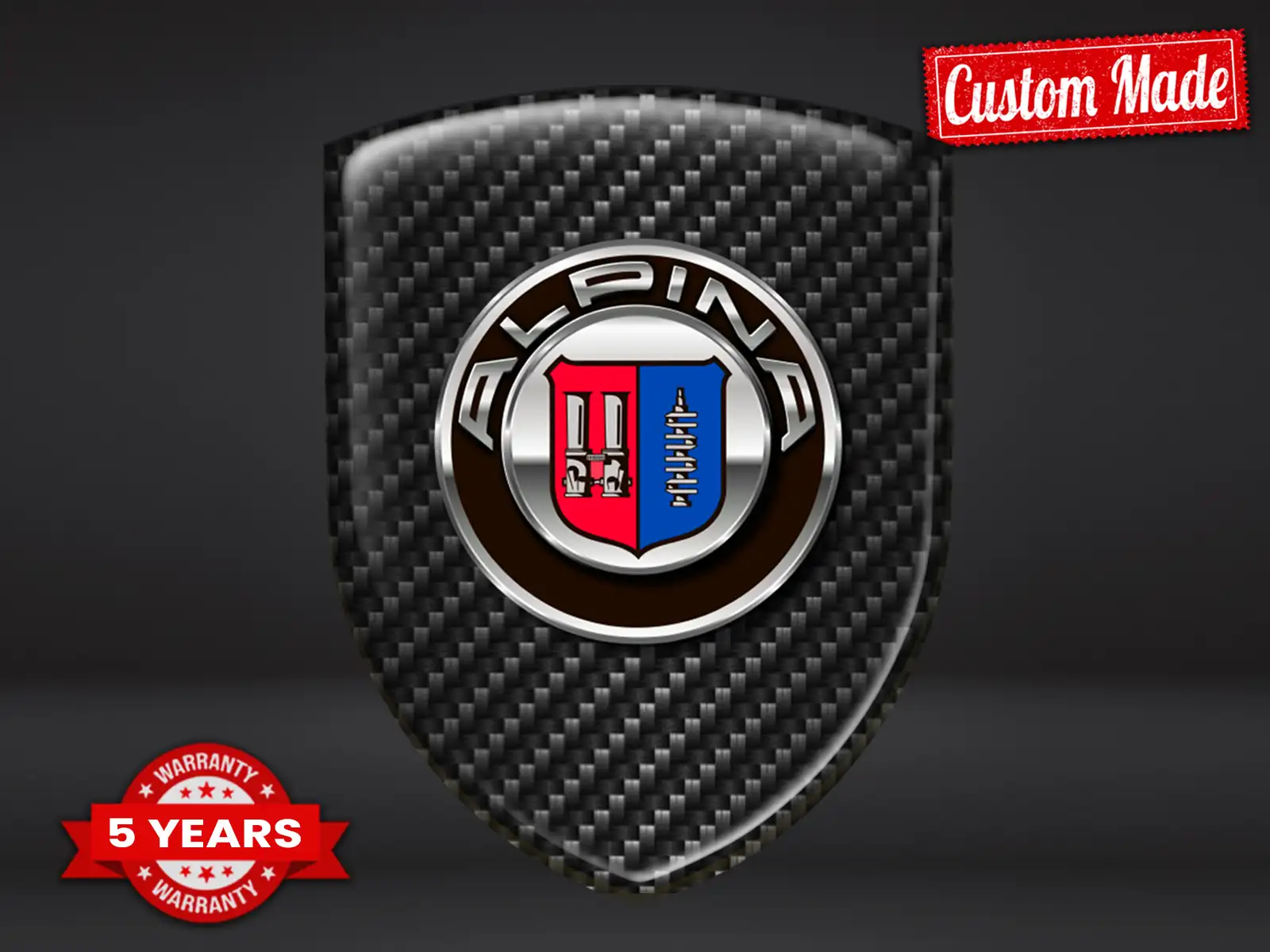 Alpina Personalisierte Business Sticker Tuning Sport Modern
